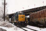 CSX 4408 Nose - Cab - Long Hood View